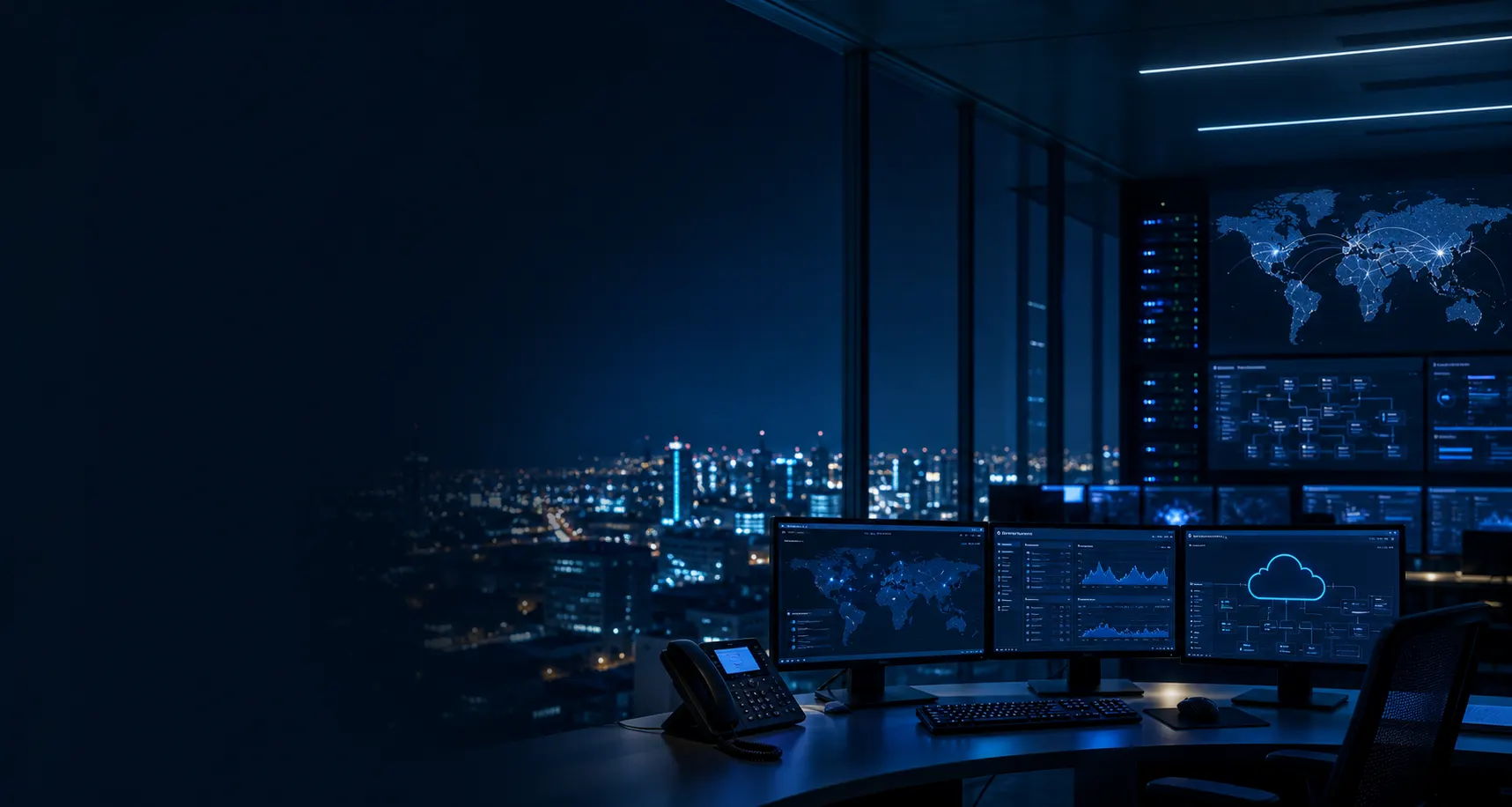 Infraestrutura de telefonia em nuvem